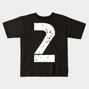 Number Two 2 Kids T-Shirt